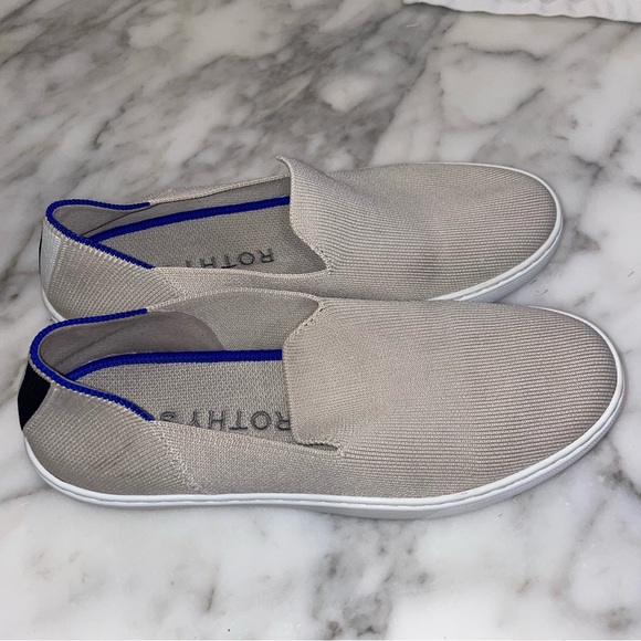 Rothy’s sand original slip on sneaker - Picture 2 of 4